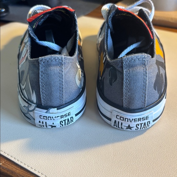 Looney Tunes Bugs Bunny Daffy Duck Black Canvas Sneakers converse - Picture 3 of 11